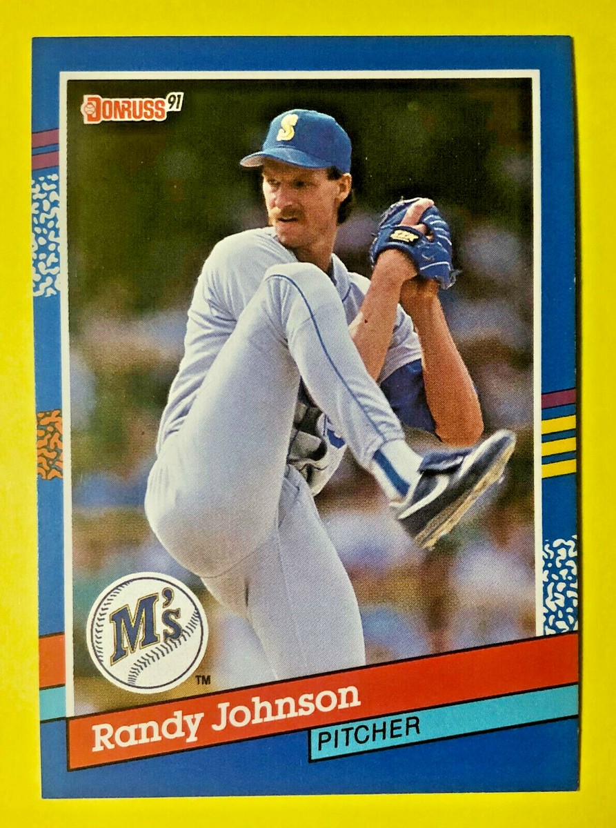 1991 Donruss #134 Randy Johnson Baseball Card Seattle Mariners | eBay