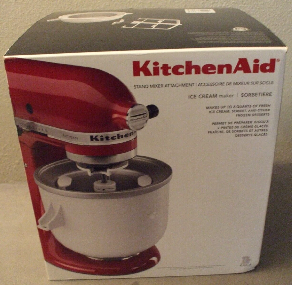 KitchenAid KAICA Ice Cream Maker Attachment