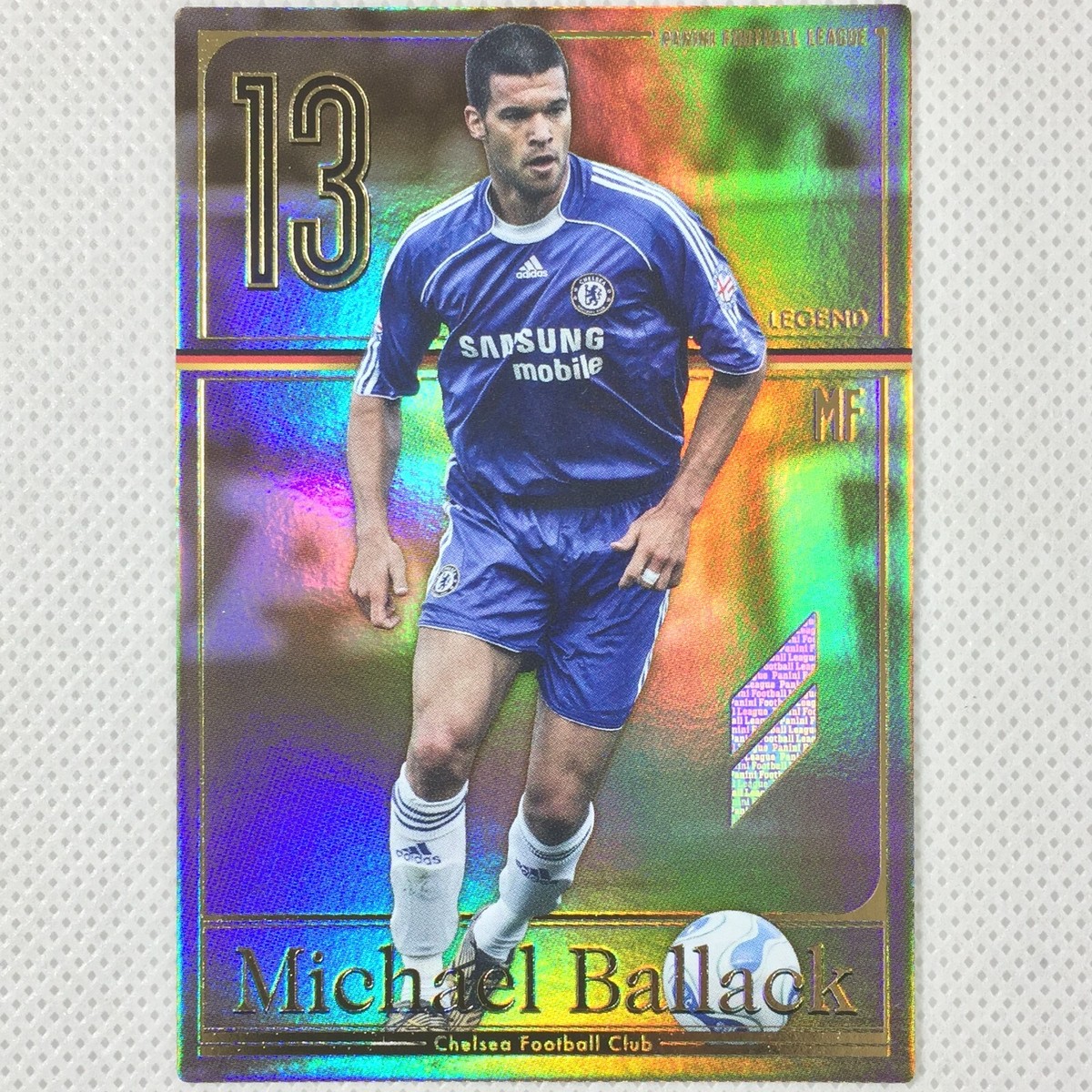Panini Football League 2015 Michael Ballack Legend Chelsea PFL09