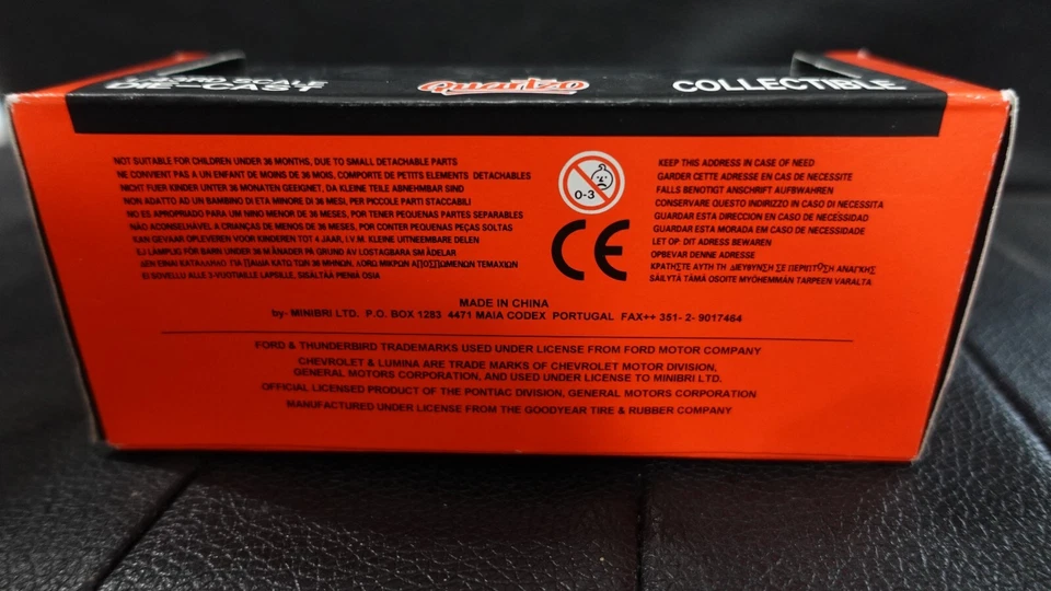 Ward BURTON 庞蒂亚克大奖赛 MBNA 1/43 压铸库存汽车盒全新未开封 — 第 4/4 张图片