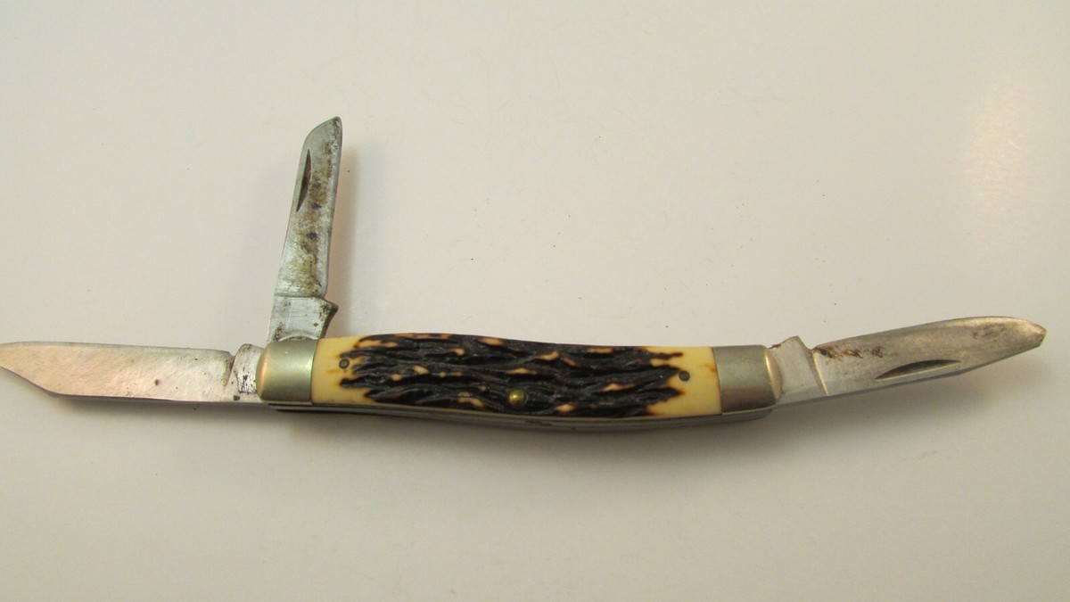 Henry様 Schrade 885UH Knife Signature Series Uncle Henry W/Original