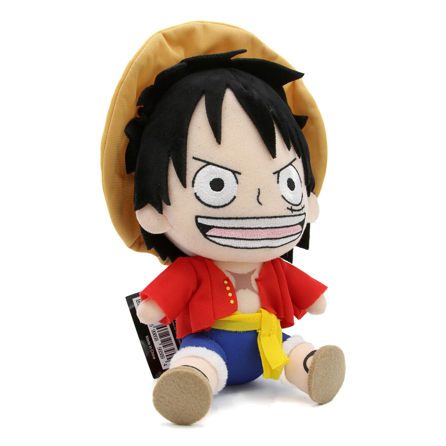 New Sitting Monkey D. Luffy ONE PIECE 7 inch Plush (Great Eastern) Zou Arc