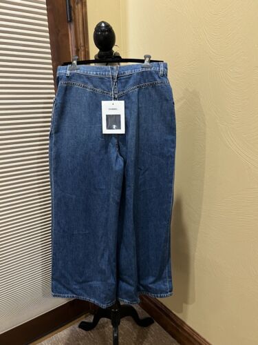 NWT CHANEL 24C Heart denim street style jeans P76748 size 38 - Picture 6 of 17