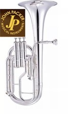 John Packer 072S Silver Eb Alto Horn -Saxor, Charcheta FREE SHIPPING