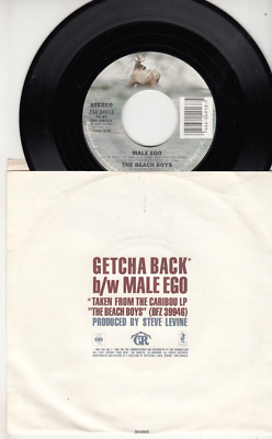 THE BEACH BOYS - GETCHA BACK - ORIGINAL 45 WPS - GREAT SHAPE