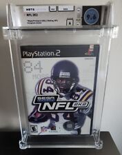 NFL 2K2 Sony Playstation PS2 Sega 2001 New Sealed WATA 9.6 A