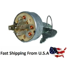 Stens 430-110 Indak Starter Switch fits John Deere AM38227 Gravely & Ariens