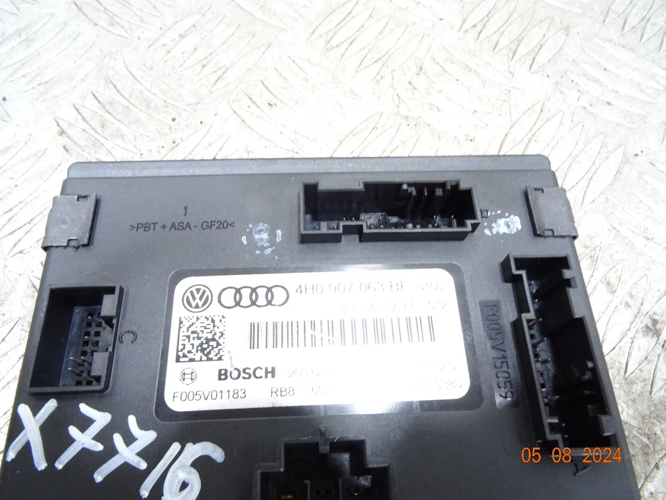 2012 AUDI A7 S-LINE 4G 4x4 3.0TDI MK1 AUTO HATCH BCM BODY CONTROL UNIT *7716 - Image 3 of 4