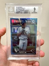 2016 Bowman Chrome Prospects 1st Fernando Tatis Jr Blue Refractor /150 BGS 9￼