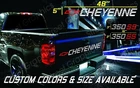 CHEYENNE BED DECAL SET (3PICES) Vinyl Decal Stickers graphics