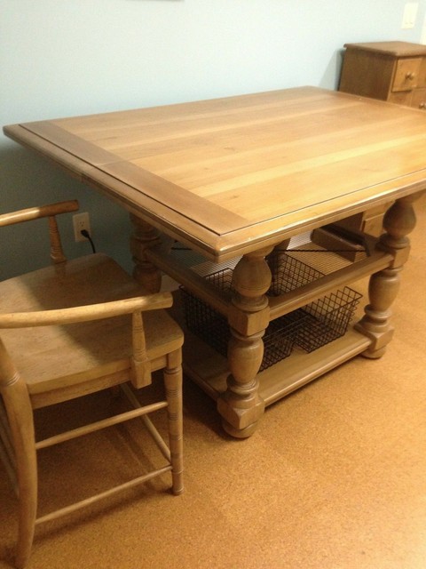 Paula Deen Down Home 5 Piece Dining Set Furniture Bar Table Chairs Wire Baskets