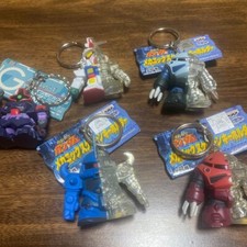 Mobile Suit Gundam figure key chain Lot 5 set rare retro Japan anime m604 2