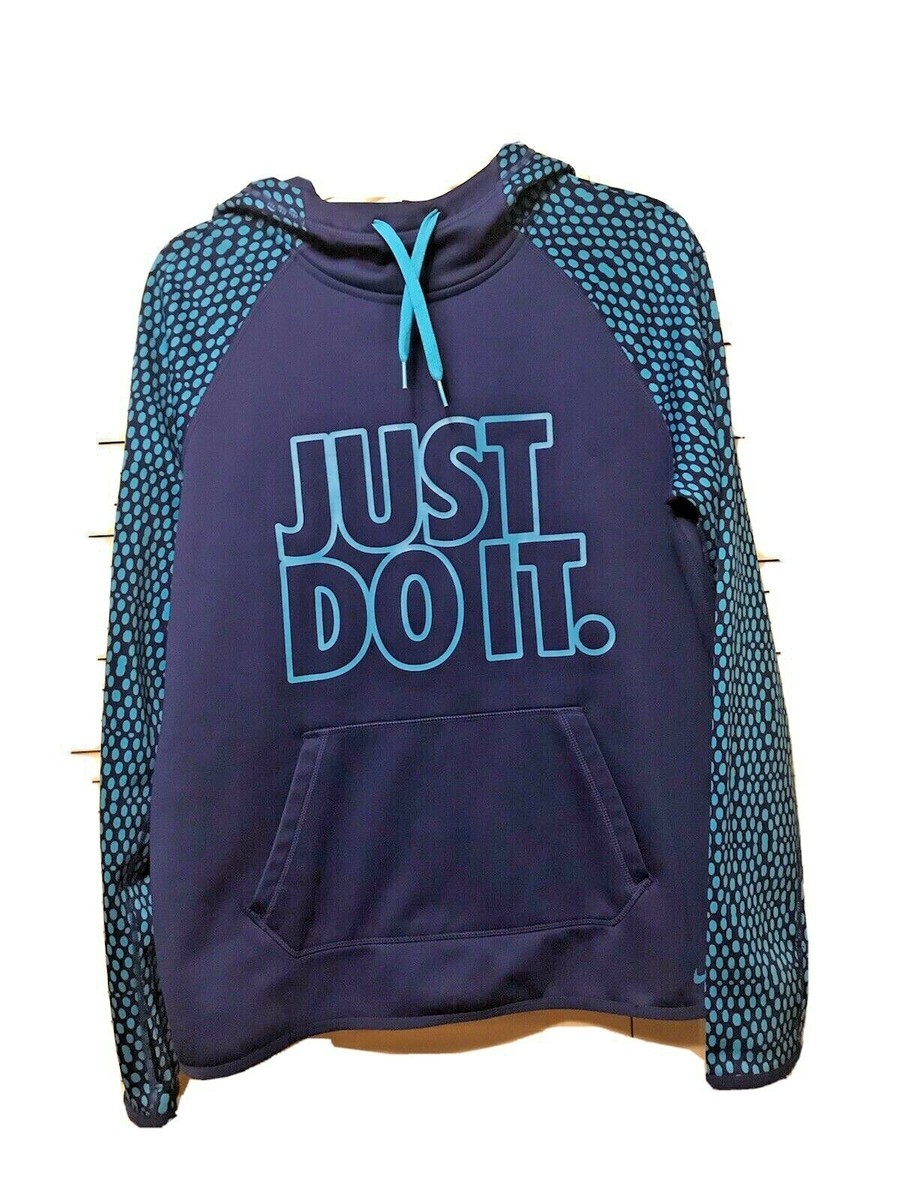 nike just do it polka dot hoodie