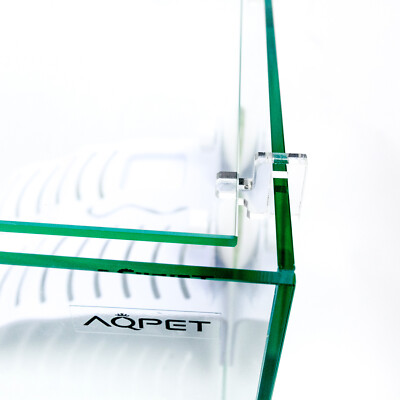 Tartarughiera In Vetro AQPET 60x30x25cm - 45 Litri Con Coperchio E Isolotto Per Tartarughe - Foto 11