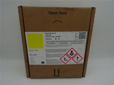 Original Durst INK Product Code 1605367 Rho Ink Yellow 0009708 / 5 Liter 