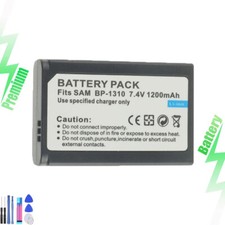 Battery for Samsung BP-1310 ED-BP1310 NX5 NX10 NX11 NX20 NX100