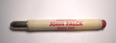 Vintage Funks G Seed Corn Aurora IA John Falck Farm Advertising Bullet Pencil