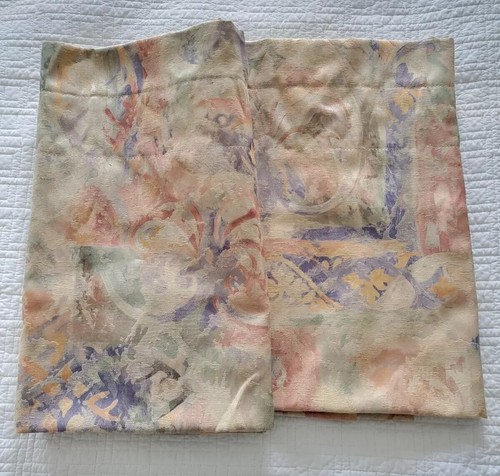 Vintage 6 Piece Set Croscill Queen Comforter Shams Skirt Valance Floral USA - Imagen 12 de 23