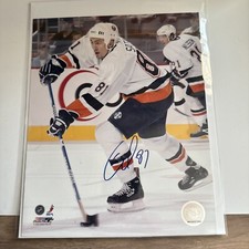 Miroslav Satan 8 X 10 Autographed Photo New York Islanders, Photo File