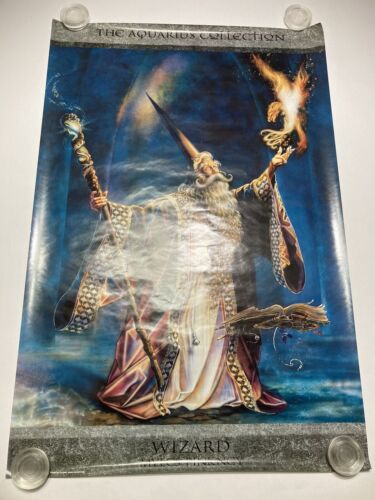 Zauberer Myles Pinkney Wassermann Sammlung Fantasy Magic Sternzeichen Poster 24” x 36” - Bild 2 von 11