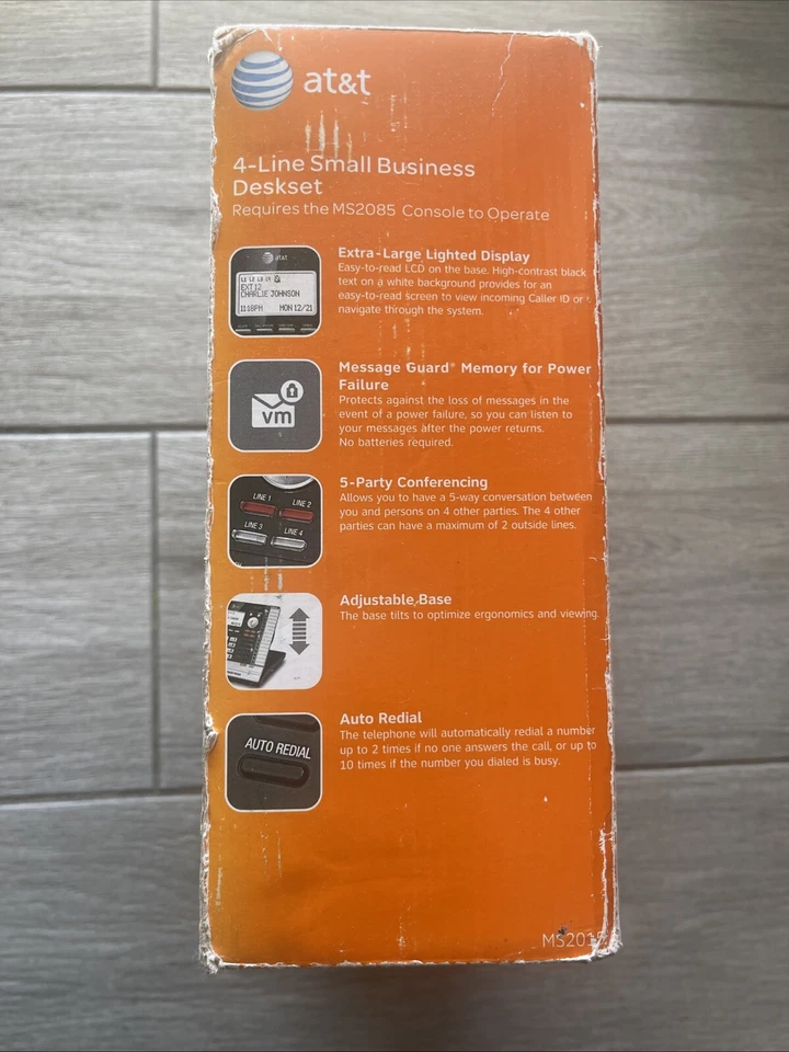 AT&T 4 Line Small Business Desk Set MS2015 - Image 2 of 4