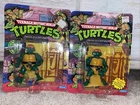 1988 TMNT Ninja Turtles Michaelangelo Pop-Up Display + Original 10 Back MOC 🔥🐢