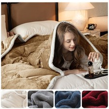 Faux Fur Blanket Soft Warm Soft Warm Blanket Plush Nap Blanket