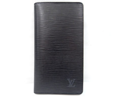 Portafoglio lungo in pelle Louis Vuitton Epi nero Spagna 39220363900 2