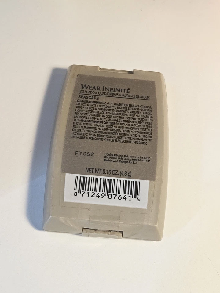 L'Oreal Wear Infinite Eye Shadow Quad SEASCAPE 0.16oz - Image 3 of 3