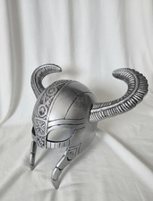 Handmade Aluminum Viking Norse Warrior Helmet , Lightweight Wearable Cosplay