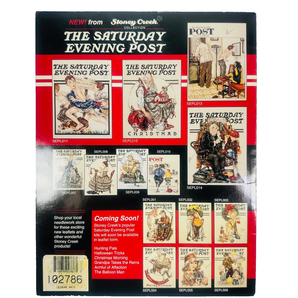 Stoney Creek Saturday Evening Post Doctor And The DollCross Stitch Pattern  014 - Image 3 of 4