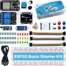 Basic Starter Kit for ESP32 ESP-32S Wifi I OT Development Board with Tutorial Co