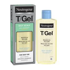 Image of Neutrogena T/Gel Anti Dandruff Shampoo for Oily Scalp and Hair (1x 250ml) Daily