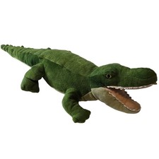 Green Plush Crocodile Toy