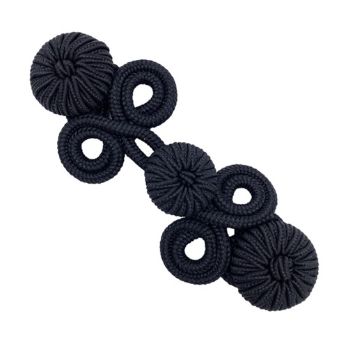 Chinese Frog Nylon Buttons Handmade Flower Fastener Button Chinese Knot Buttons - Picture 6 of 9