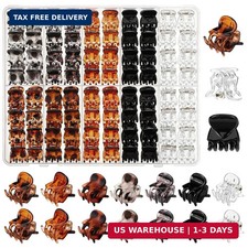 70 Pcs Mini Hair Claw Clips, Small Hair Clips for Women Girls, Non Slip Tiny Jaw