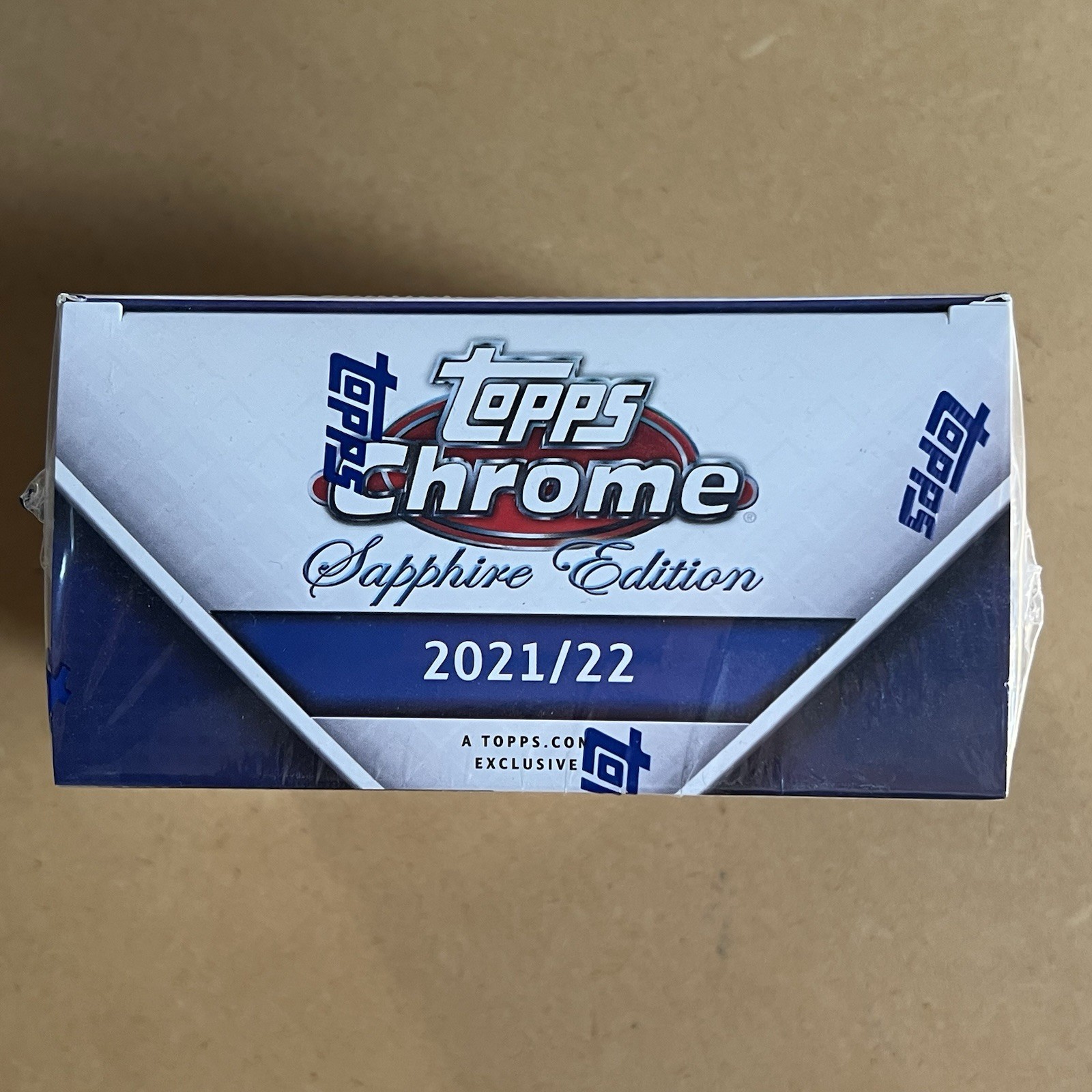 2021-22 Topps Chrome UEFA Champions League Sapphire Edition Box Football Soccer view 3