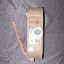 Keystone K-8 Model 16mm Non Reflex Vintage Film Movie Camera, Brown