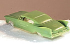 Original Post Cereal Premium F&F Mold & Die 1960 Green Plymouth Fury 2-Door — photo 3