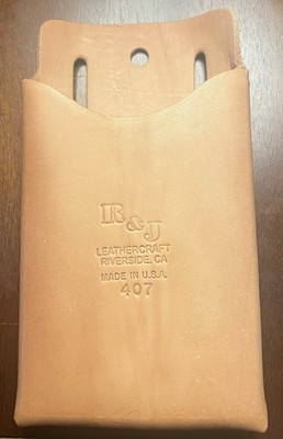 R&J #407 Leather Tool pouch 1pc