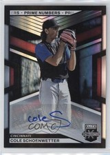 2023 Panini Elite Extra Edition Prime Numbers A /200 Cole Schoenwetter #10 1op8