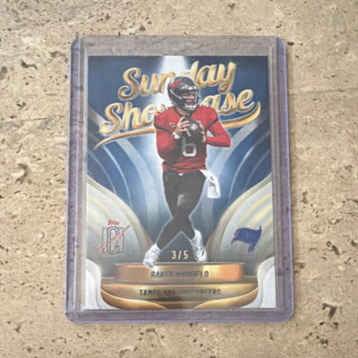 2025 Topps Signature Class Sunday Showcase Baker Mayfield 3/5
