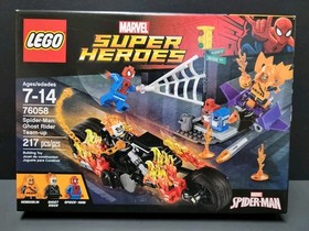 LEGO 76058 Marvel Super Heroes Spider Man Ghost Rider Team Up Hobgoblin NEW NIB