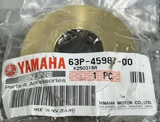 NEW GENUINE OEM YAMAHA MARINE 63P-45987-00 BRASS PROPELLER SPACER/ THRUST WASHER