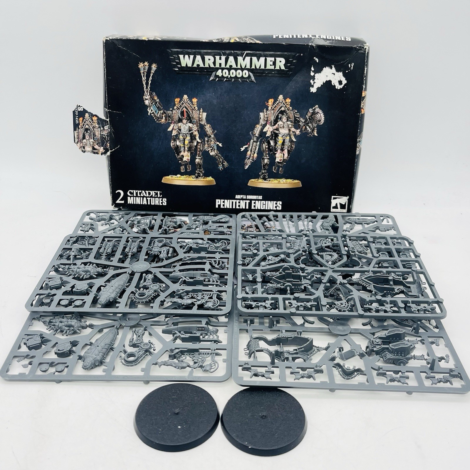 Warhammer 40K Adepta Sororitas Penitent Engines 2 Citadel Miniatures NOS Boxed