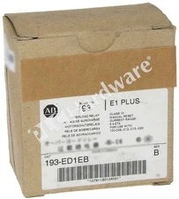 Open Pre-owned Allen Bradley 193-ED1EB /B E1 Plus 5.4-27A 3-Phase Overload Relay