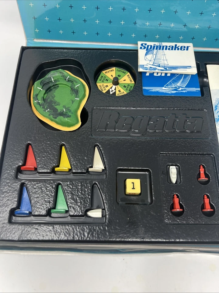 Vintage REGATTA 3M Sports Board Game Yacht Race Sailboat 1970 Slipcover Edition - Image 3 of 4