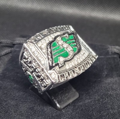 2007 Saskatchewan Roughriders Grey Cup Championship Ring Ft. Safety T. Clovis 
