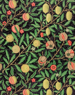 William Morris Obst Muster Poster Botanische Wandkunst - 12X16/16X20/18X24/24X36
