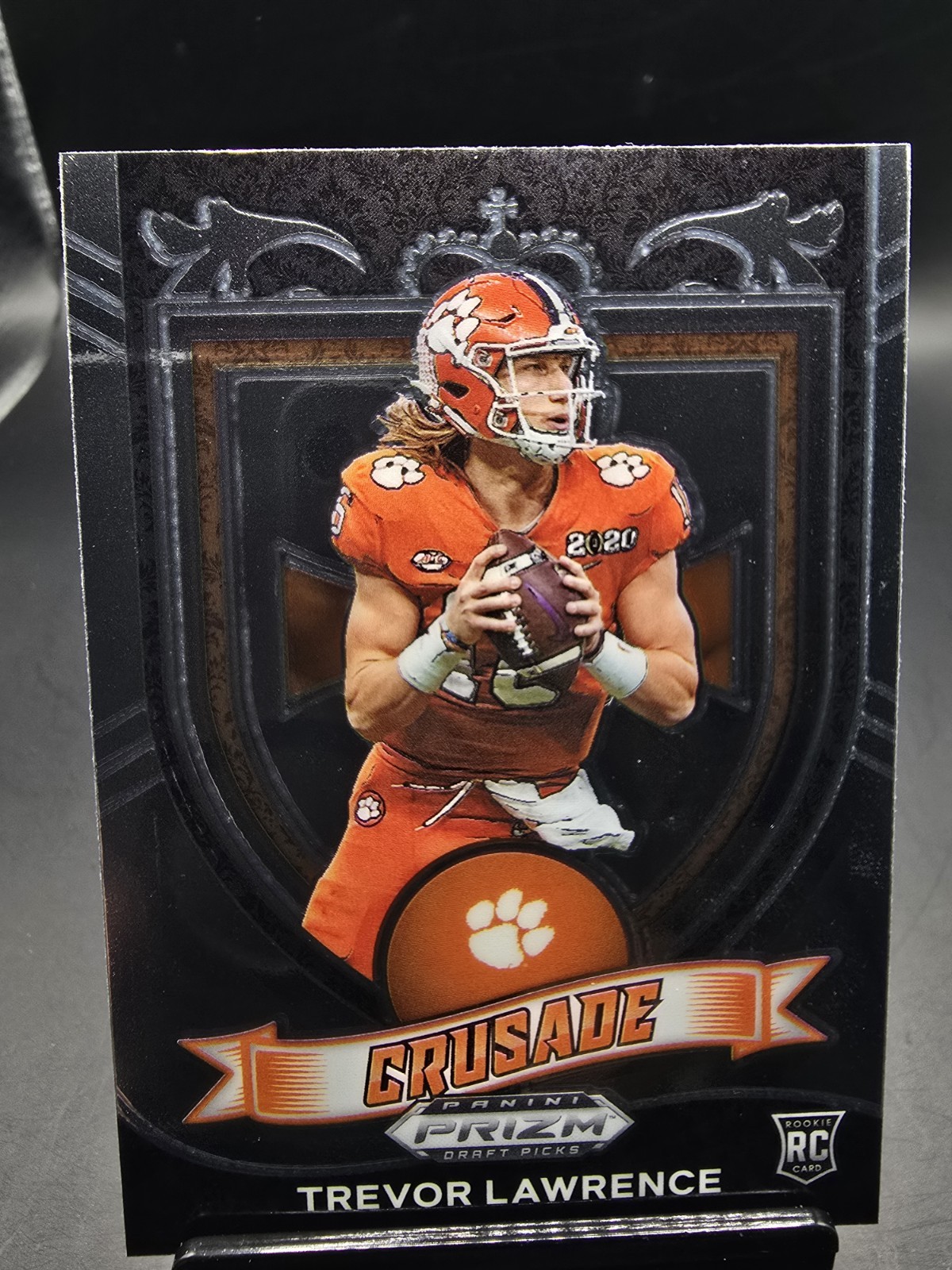 2021 Panini Prizm Draft Picks Crusade Trevor Lawrence #161 Rookie RC